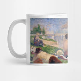 Final Study for Bathers at Asnieres by Georges Seurat Mug